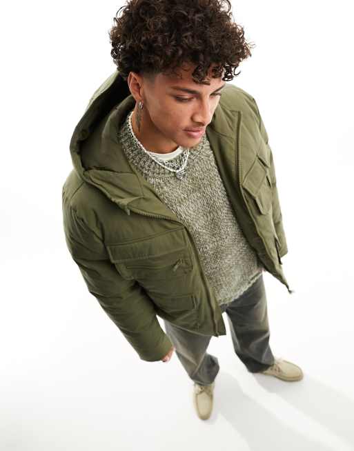 Asos khaki clearance jacket