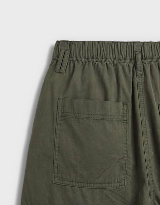 ASOS DESIGN – Utility-Shorts in Khaki mit Taschendetail, 9 von 9