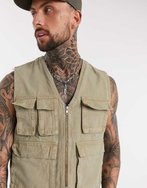 ASOS Design Utility Gilet