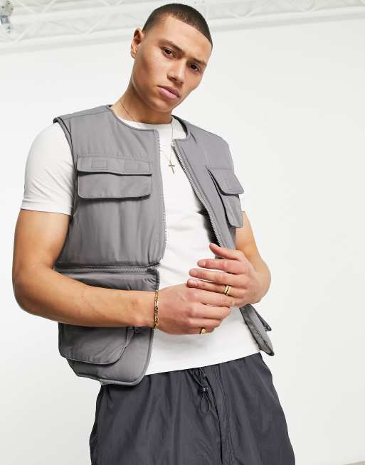 Shop Louis Vuitton Wool Nylon Plain Luxury Vests & Gillets