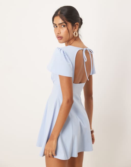 sexy short formal dresses Spaghetti White Homecoming Dress Short Sexy Party Dress Y112 –  Simplepromdress