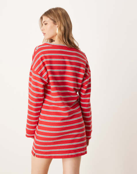 Long Sleeve T-shirt Dresses | ASOS