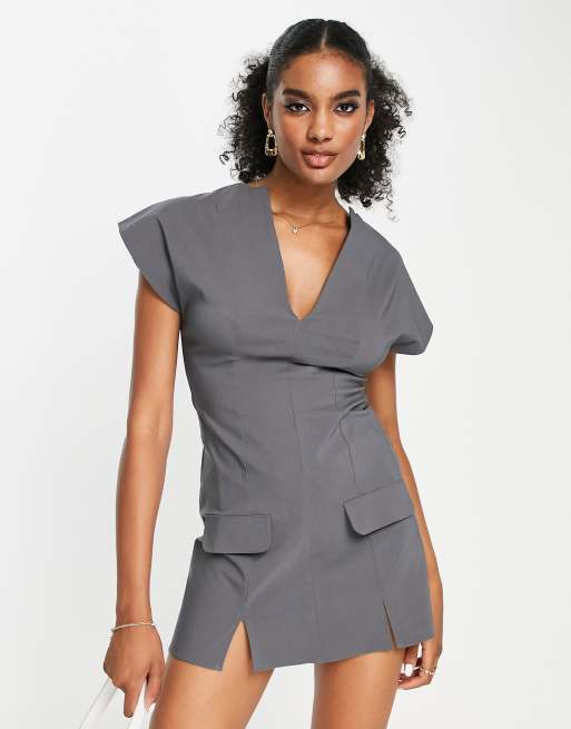 Mini 2025 grey dress