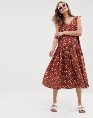 rust dress asos