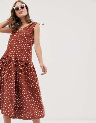 asos spotty dress