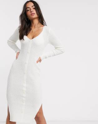 long sleeve knit maxi dress