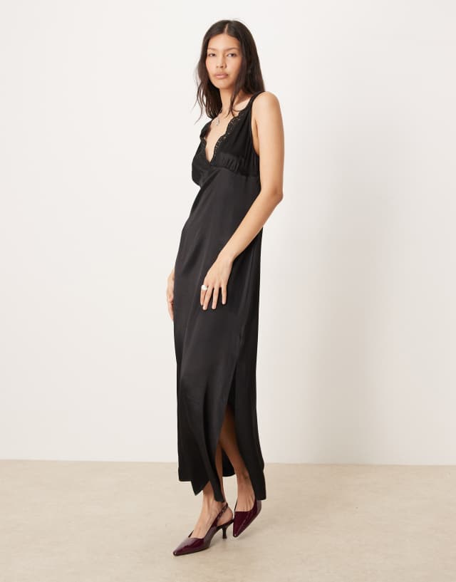 halter neck corset dress Goddiva Fit And Flare Midi LowStock:43347631374387 Color:blue leaf kimono Halter neck Corset bodice Spring for black +