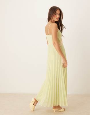 asos green lace dress The Deidre Dress in Green Velvet with Black Lace main image 0