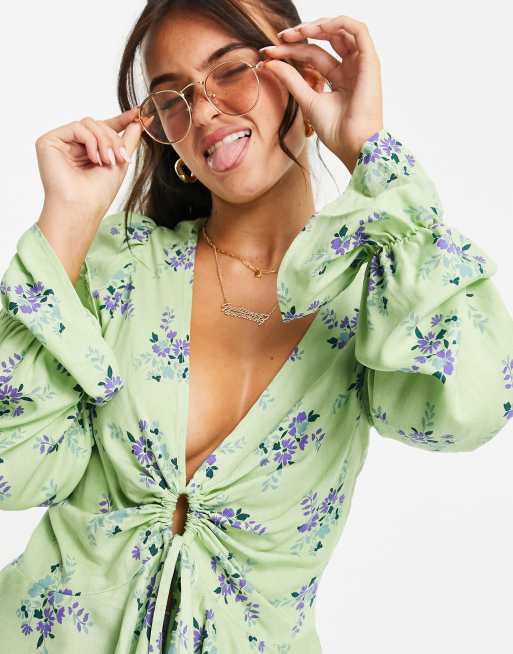 Asos store floral blouse