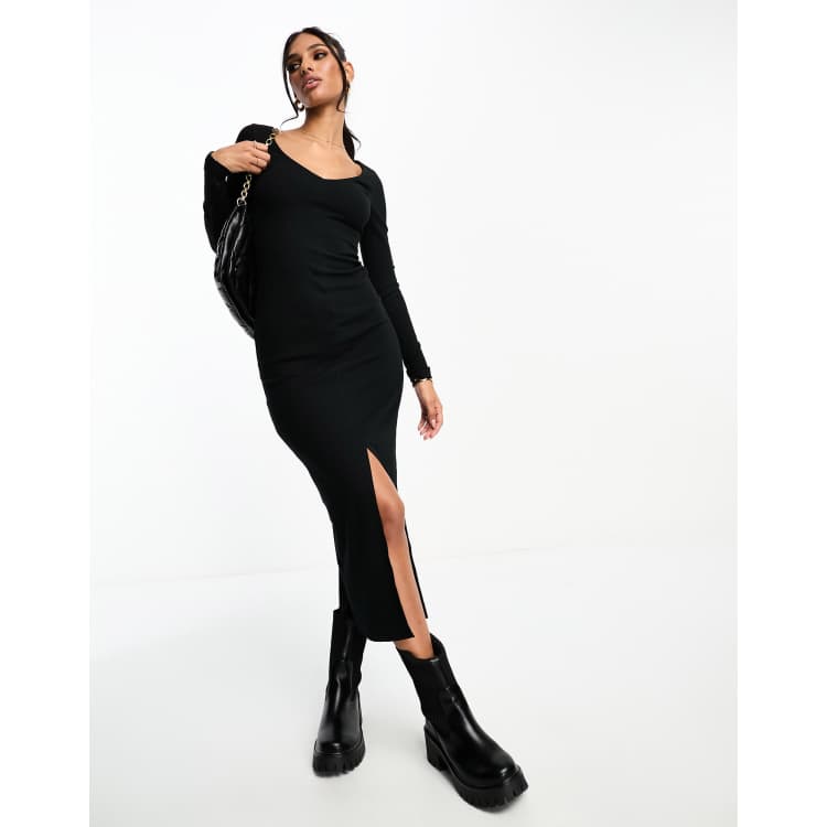 open lace back dress Amazon.com: Women's Dresses Sweetheart Neck Split Thigh Bodycon Dress Dress  for Women (Color : Black, Size : Large) : Clothing, Shoes & Jewelry main image 0