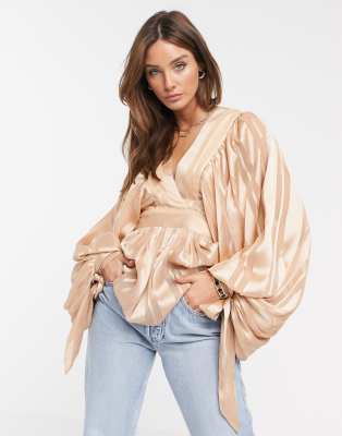 asos silk top