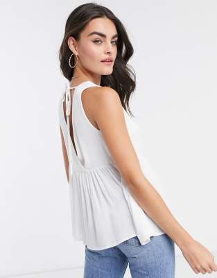 asos white cami