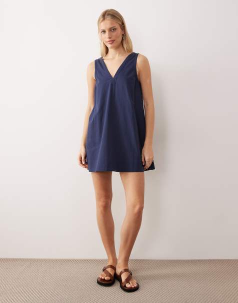 V Neck Mini Dresses