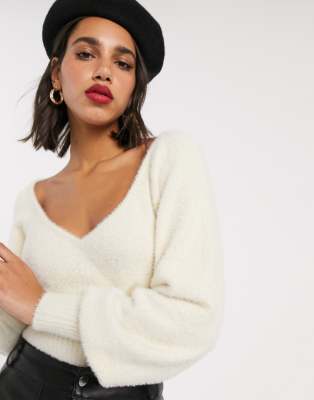 asos v neck sweater