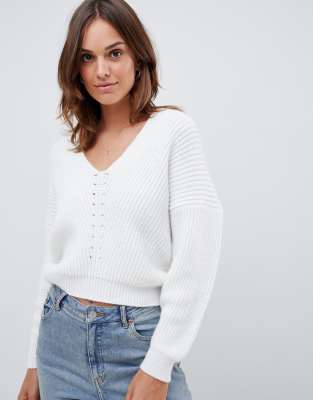 asos v neck sweater