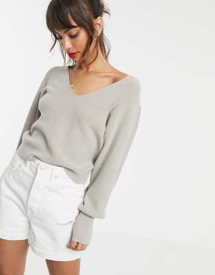 asos v neck sweater