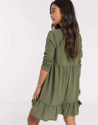 khaki smock