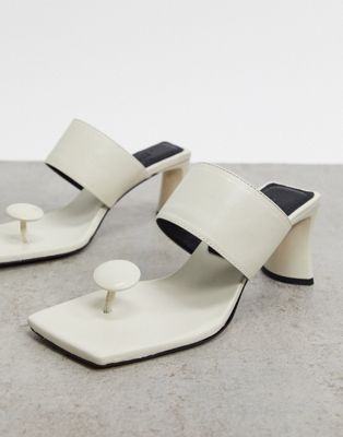 asos design foolish chunky flat sandals