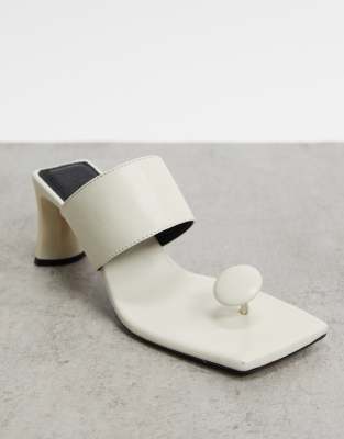 asos cream sandals