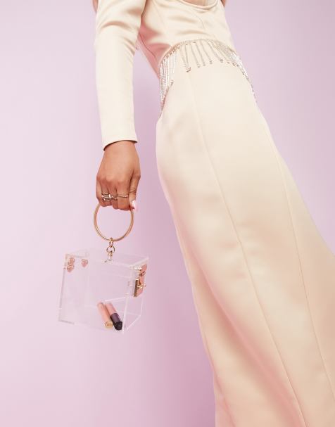 ASOS DESIGN - Vanity carré luxueux - Transparent