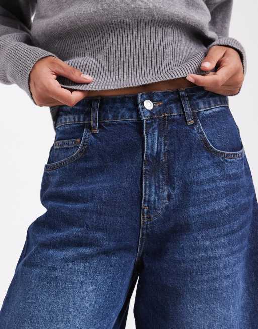 ASOS DESIGN vaquero cropped 'awkward' de lavado medio, 3 de 5