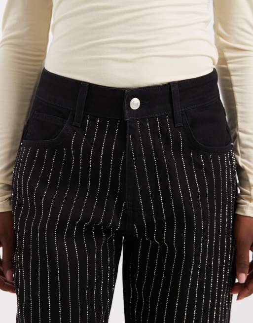 ASOS DESIGN - vaquero negro con adornos, 5 de 5