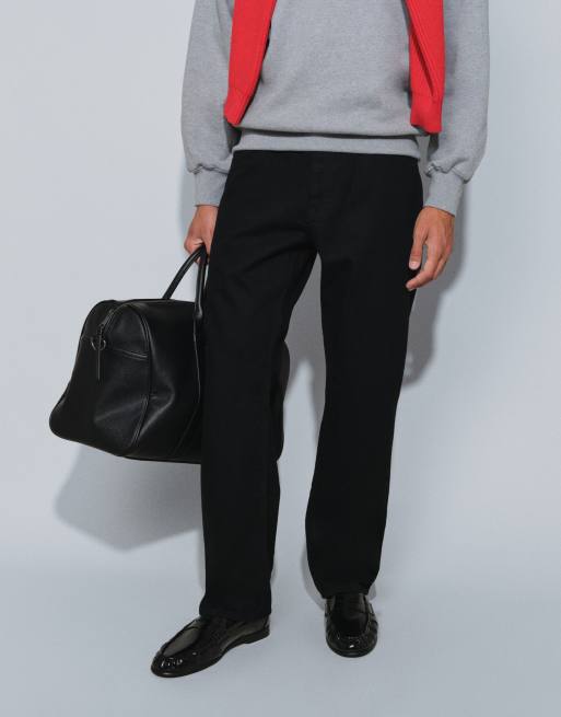 ASOS DESIGN - vaquero negro de corte holgado, 2 de 5