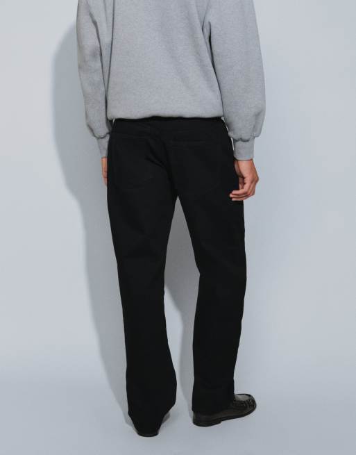 ASOS DESIGN - vaquero negro de corte holgado, 3 de 5