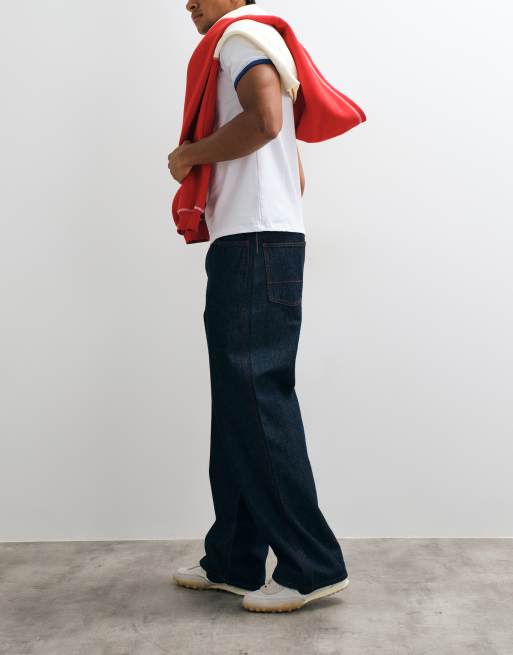ASOS DESIGN - Vaqueros baggy en índigo crudo, 2 de 5