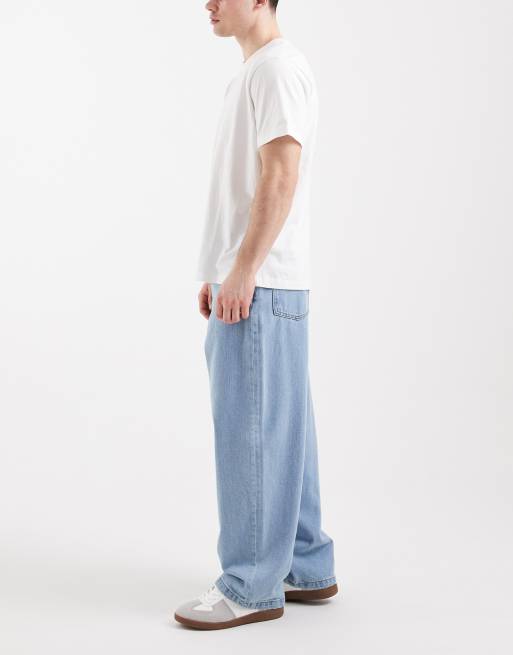 ASOS DESIGN - vaqueros holgados en azul lavado claro, 2 de 5