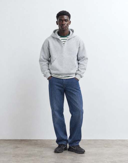ASOS DESIGN vaqueros holgados en índigo crudo, 8 de 10