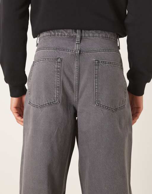 ASOS DESIGN - vaqueros holgados en lavado gris, 4 de 5
