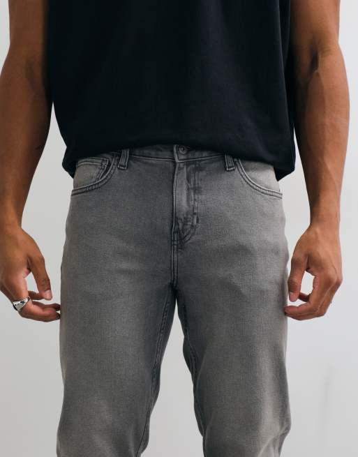 ASOS DESIGN vaqueros pitillo en gris, 4 de 5