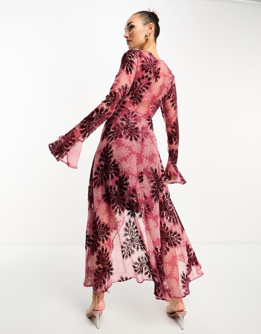 Asos best sale paisley dress