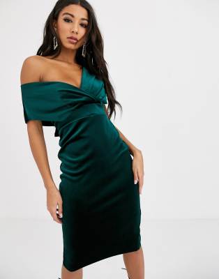 green velvet dress asos