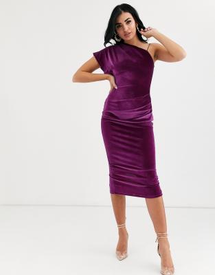 asos magenta dress