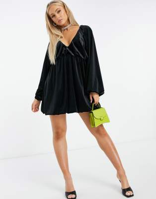 oversized mini dress