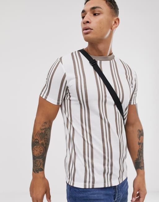 asos vertical stripe shirt
