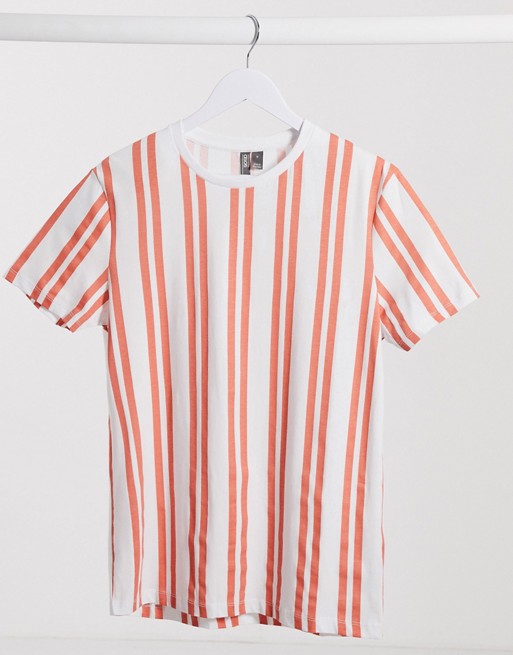 ASOS DESIGN vertical stripe t-shirt