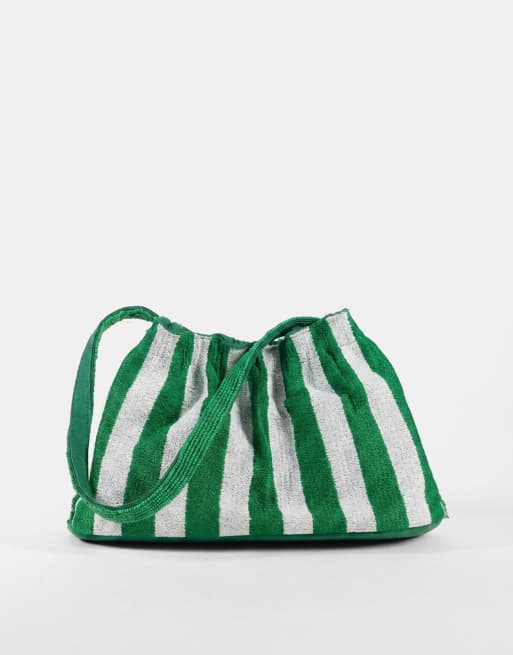 ASOS DESIGN – Verzierte, bunte Beutel-Schultertasche mit Hummermotiv, 7 von 8