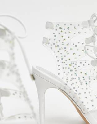 sandale transparente asos