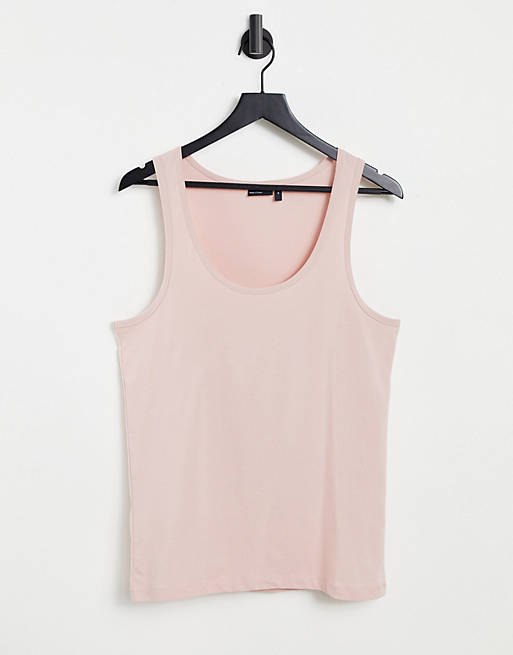 ASOS DESIGN vest in light pink