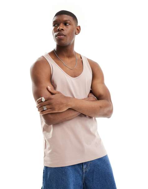 ASOS DESIGN vest in pink - view 1