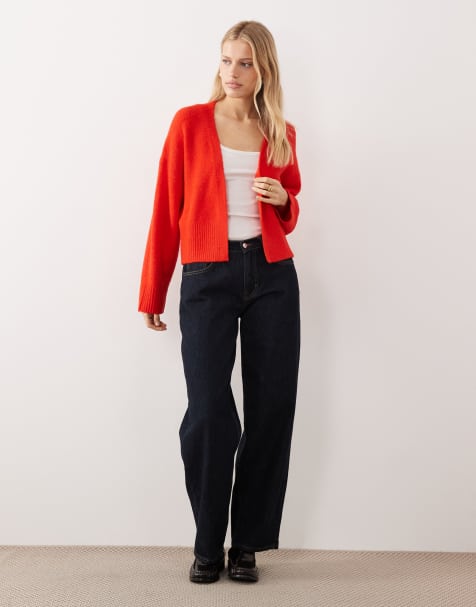ASOS DESIGN - Vest zonder sluiting in rood - view 1