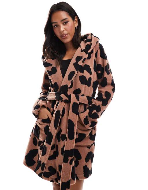 Vestaglia leopardata uomo cheap