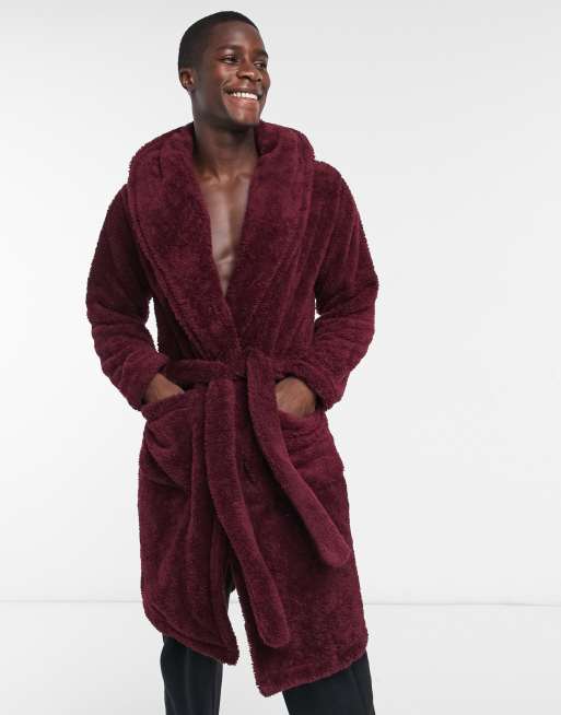 Vestaglia uomo bordeaux discount
