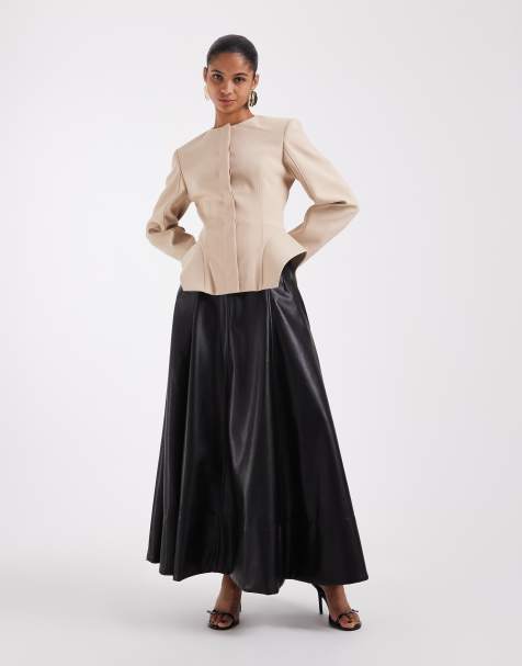 ASOS DESIGN veste ajustée à bas péplum - view 1