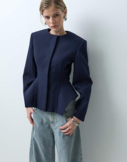 ASOS DESIGN veste ajustée à bas péplum, 3 de 5