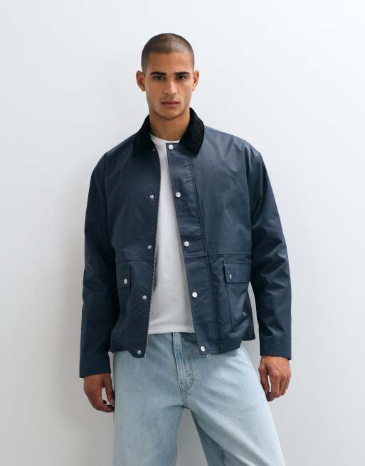 ASOS DESIGN veste barn oversize bleue, 2 de 5