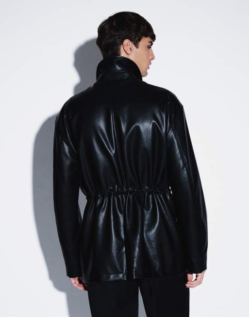 ASOS DESIGN veste de campagne noire, 4 de 5